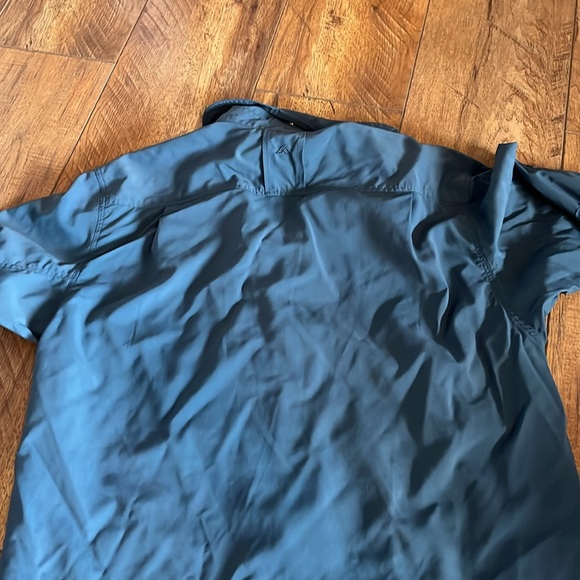 Kathmandu Large Grey Blue Long Sleeve Outdoor Shirt - Picture 6 of 7